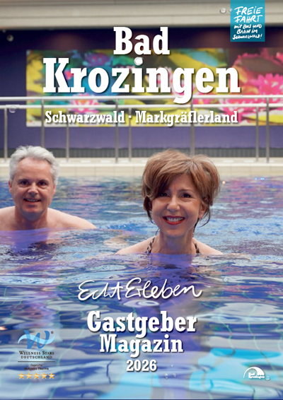 Titelseite vom Gastgeber Magazin Bad Krotzingen